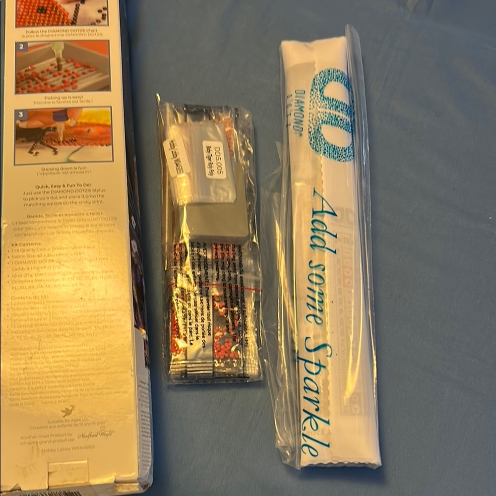 NIB Diamond Dotz Baby Tiger 🐅 Roly Poly Diamond Facet Art Kit DIY 🖼️ - Picture 11 of 16
